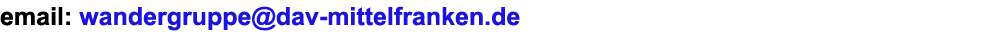 email wandergruppe