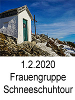 2020 02 01 Frauengruppe Schneeschuhtour