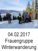 TN 2017 02 04  Frauengruppe  Winterwanderung