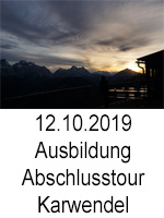 TN 2019 10 12 Ausbildung Abschlusstour Karwendel