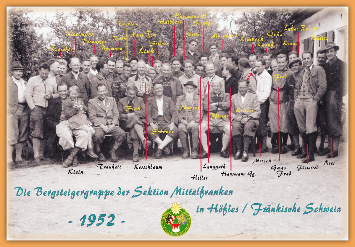 bergsteigergruppe in höfles 1952 001 4