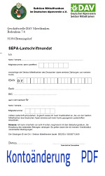 SEPA-Einzugsermächtigung
